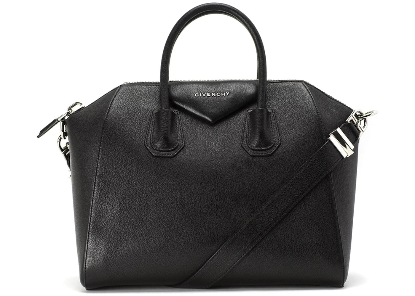 Givenchy Antigona Tote Sugar Goatskin Medium Black