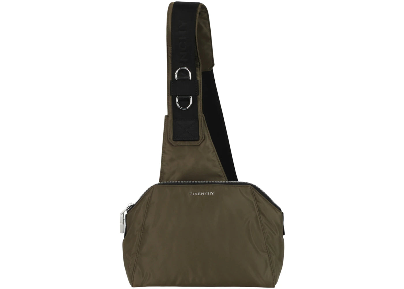 Givenchy Antigona U Crossbody With Tech Strap Khaki