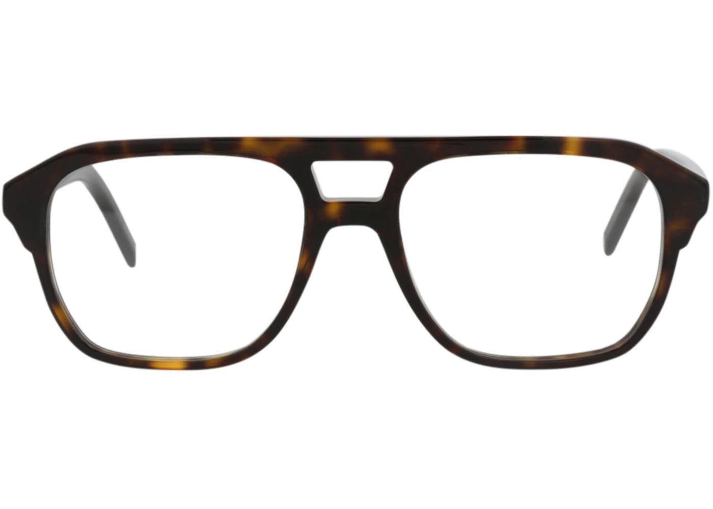 Givenchy Aviator-Frame Acetate Optical Frames Havana Havana Transparent (GV50035I-53-052)