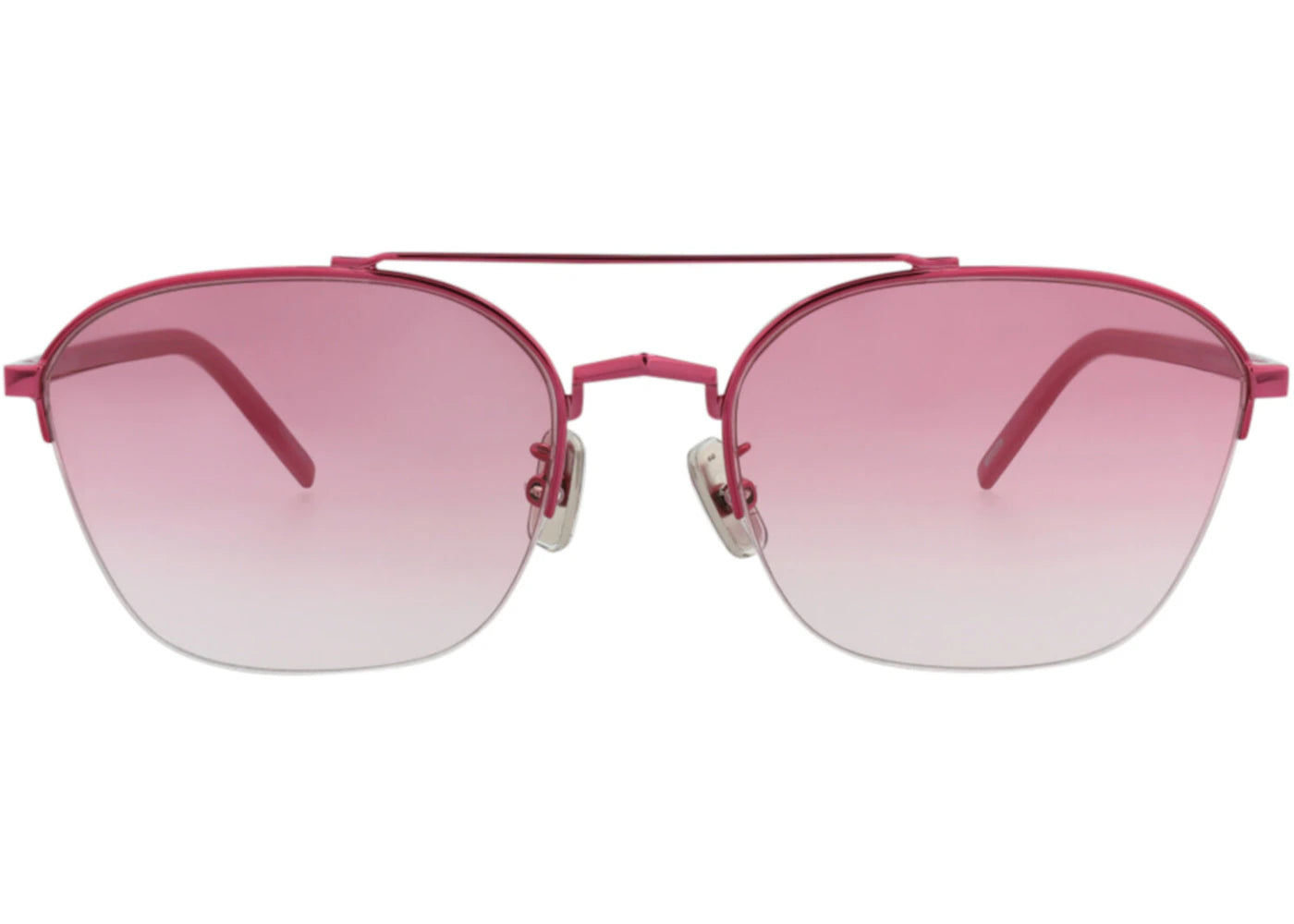 Givenchy Aviator-Frame Metal Sunglasses Pink Pink Violet (GV40004U-57-72Z)