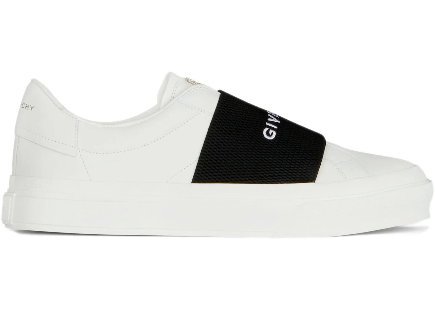 Givenchy City Sport Sneaker White Black Logo Strap