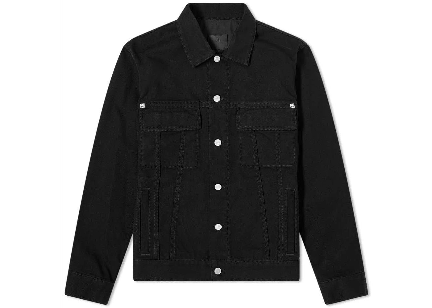 Givenchy Classic Fit Denim Jacket Black