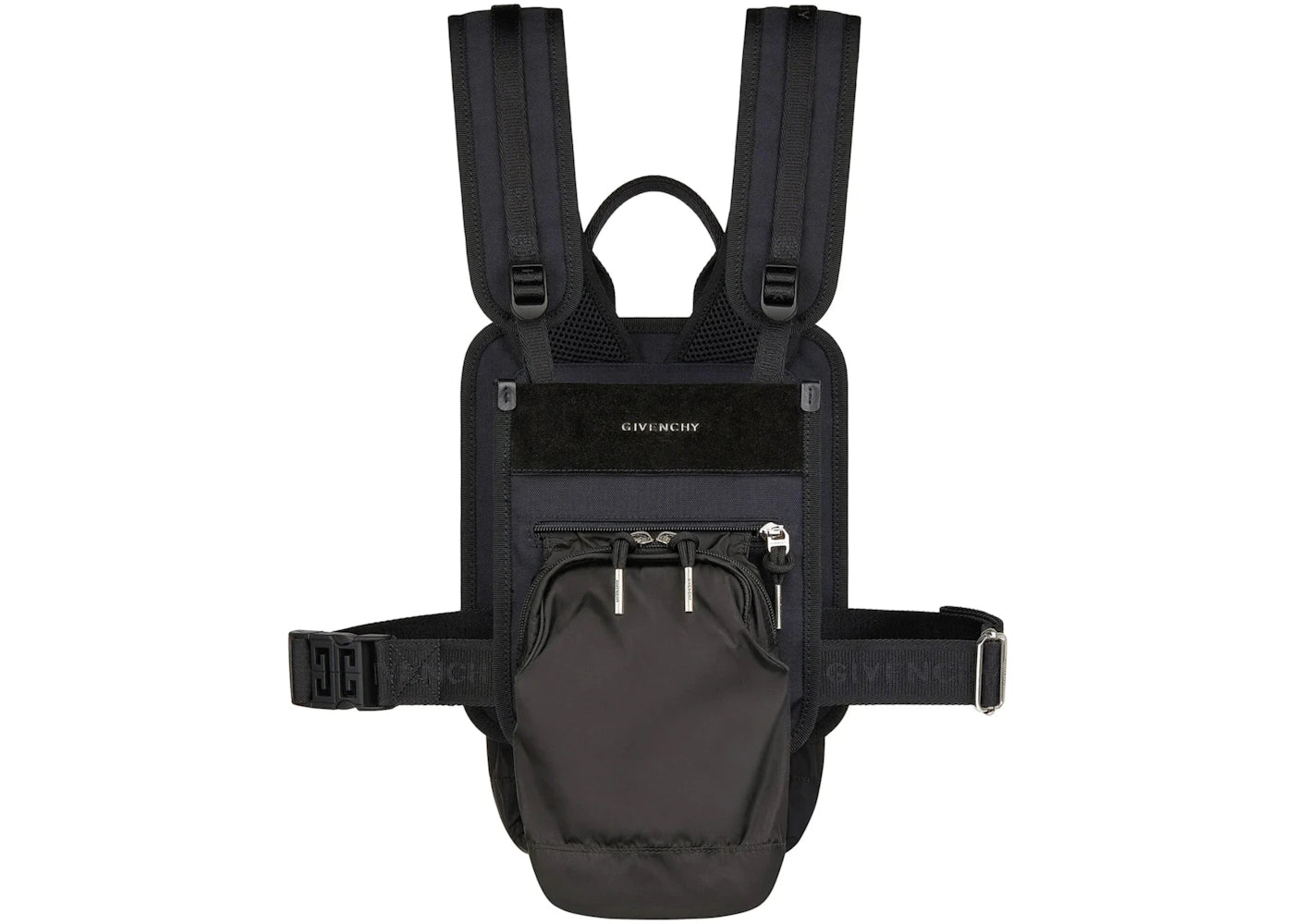 Givenchy Corset Bag in Nylon And Suede Black