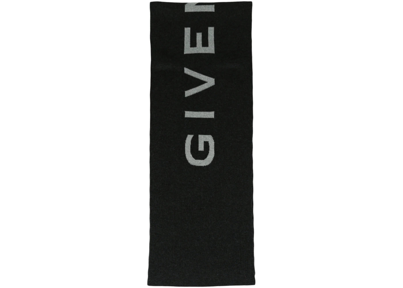 Givenchy Double Face 4G Logo Scarf Dark Grey