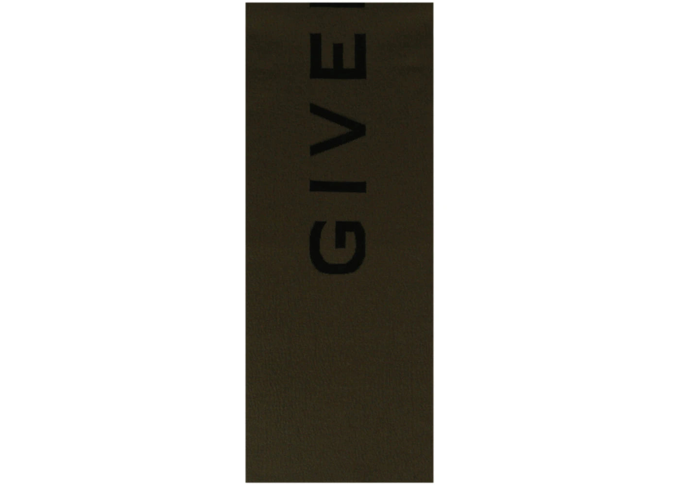 Givenchy Double Face 4G Scarf Black/Khaki