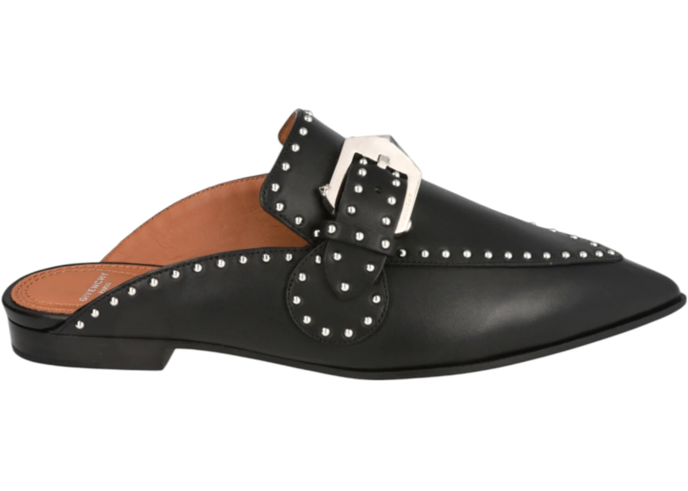 Givenchy Elegant Studded Mules Black (Women's)