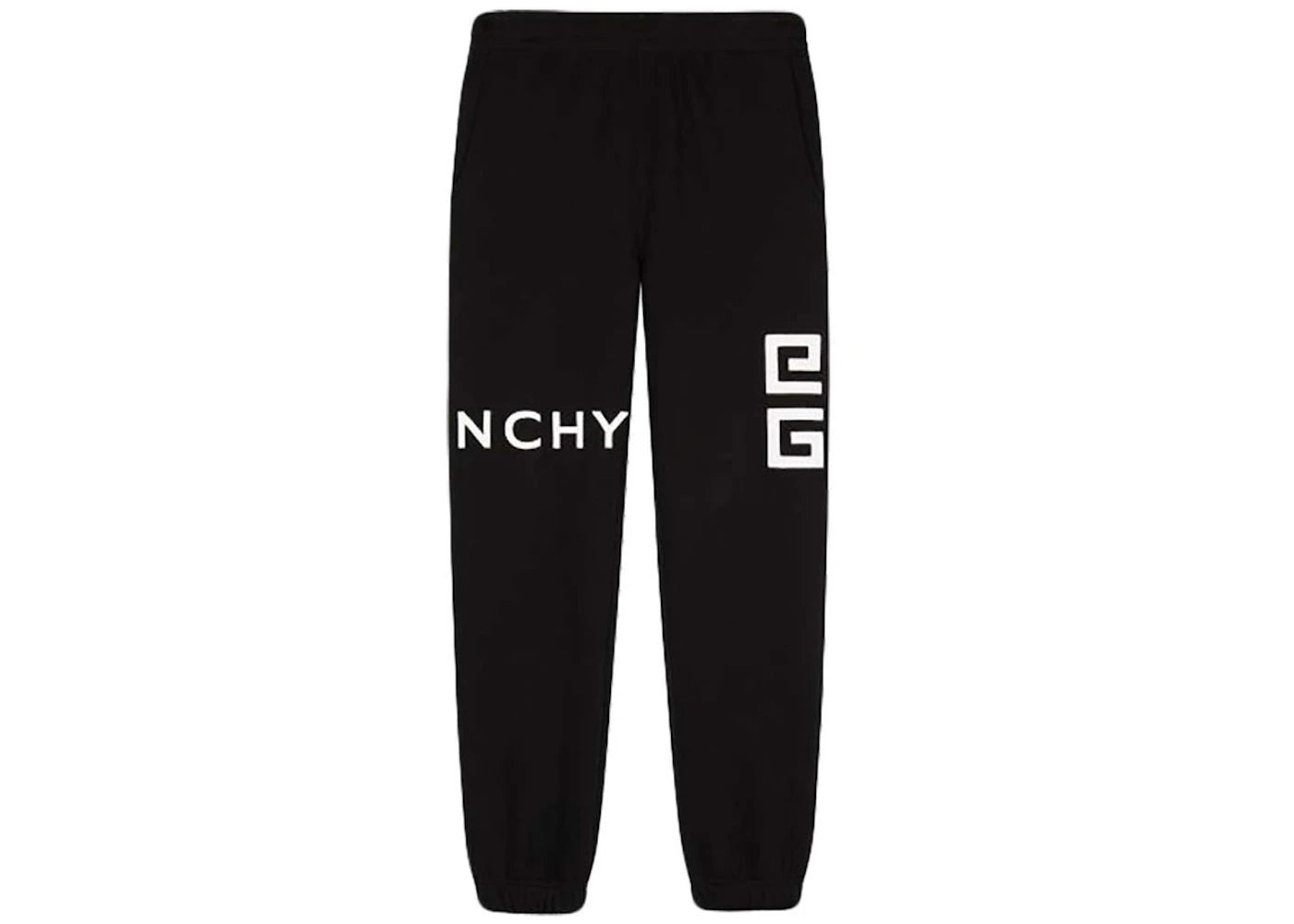 Givenchy Embroidered Joggers Black/White