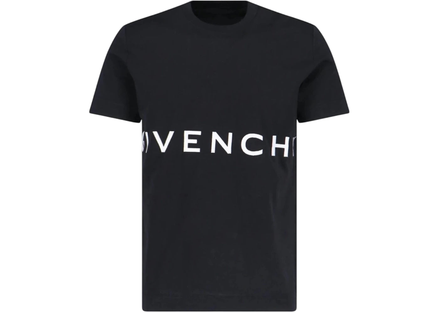 Givenchy Embroidered Logo Oversized T-Shirt Black