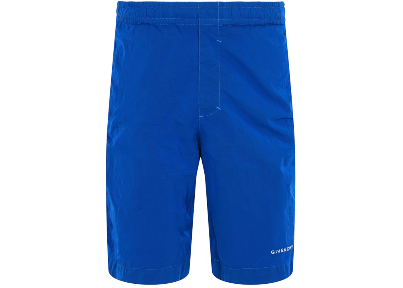 Givenchy Logo Embroidered Swim Shorts Mineral Blue
