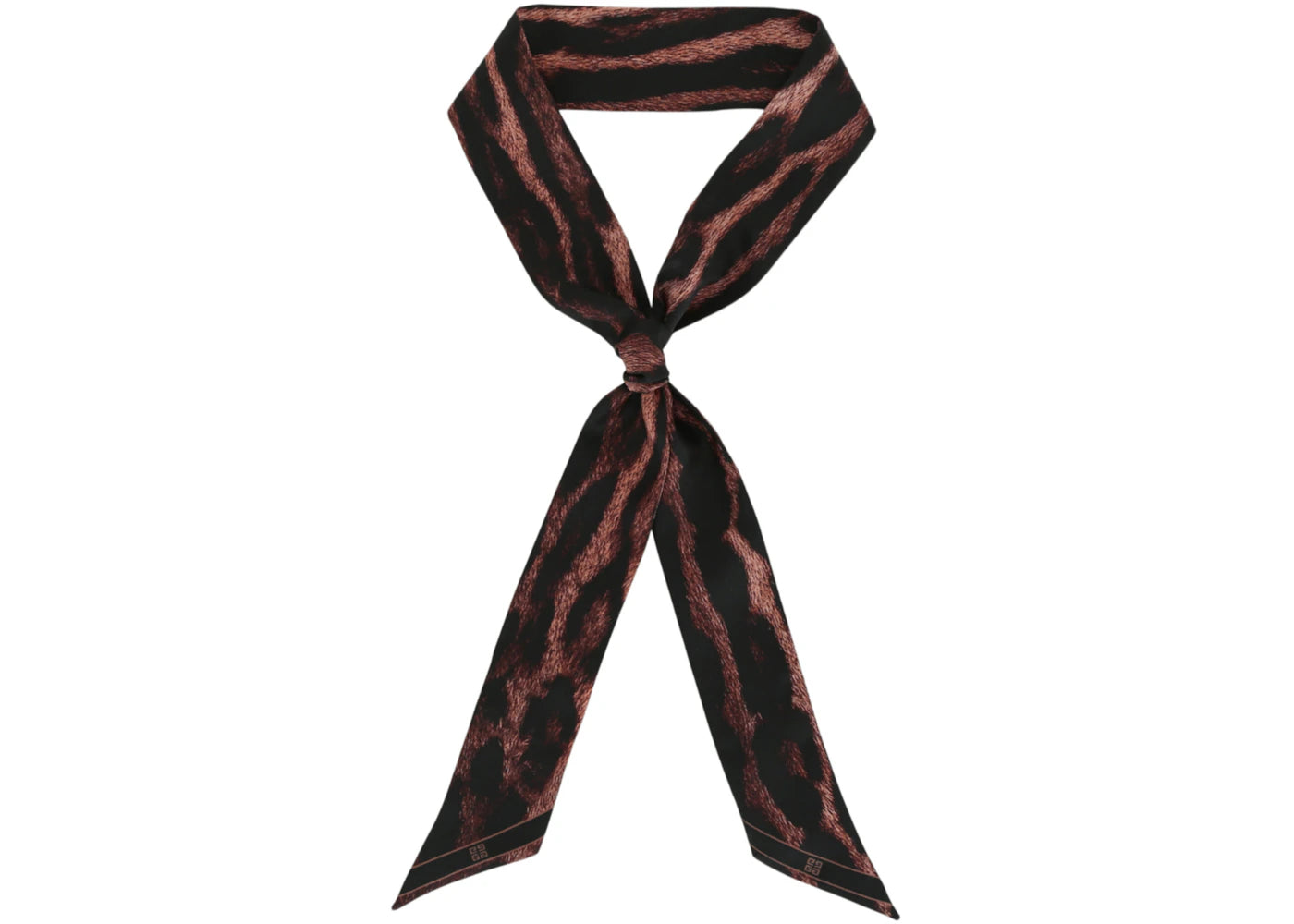 Givenchy Logo Printed Silk Scarf Multi