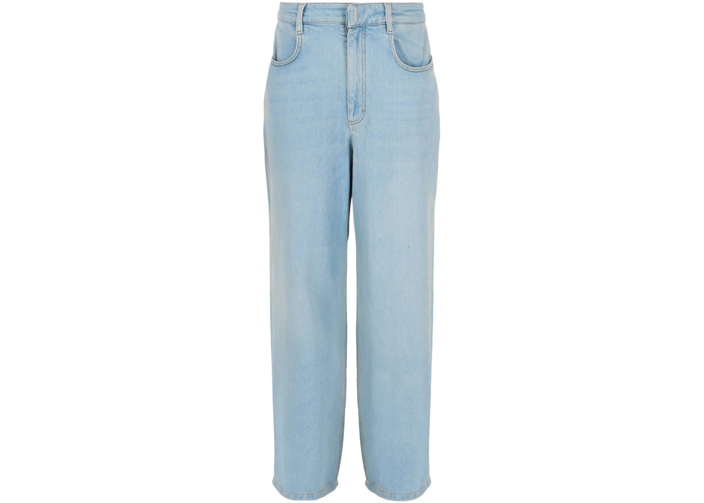 Givenchy Low Crotch Wide-Leg Jeans Light Blue
