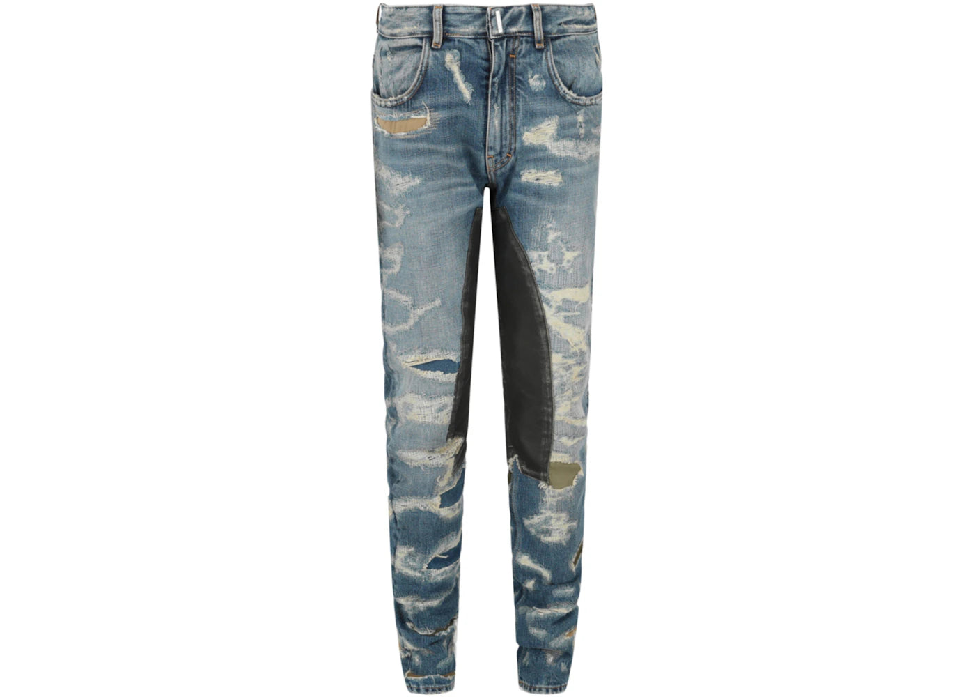 Givenchy Matthew Williams Distressed Jeans Medium Blue