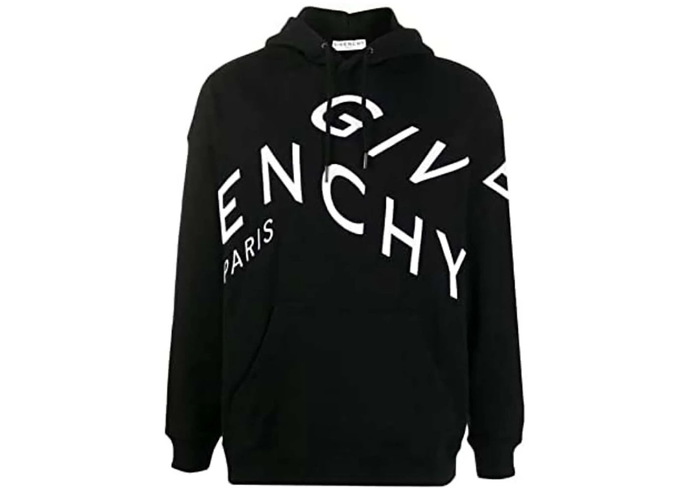 Givenchy Refracted Embroidered Logo Hoodie Black/White