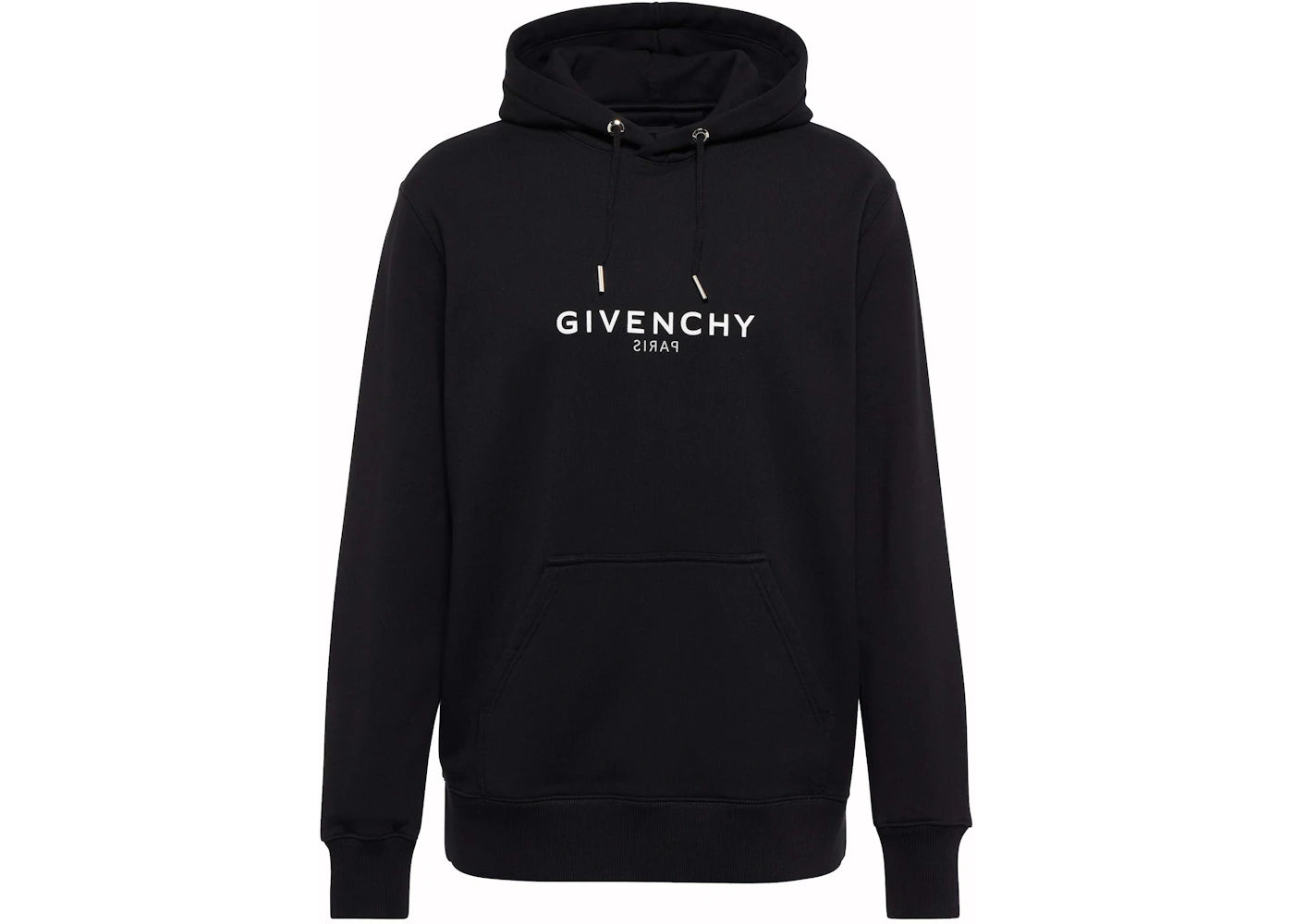 Givenchy Reverse Hoodie in Fleece Black