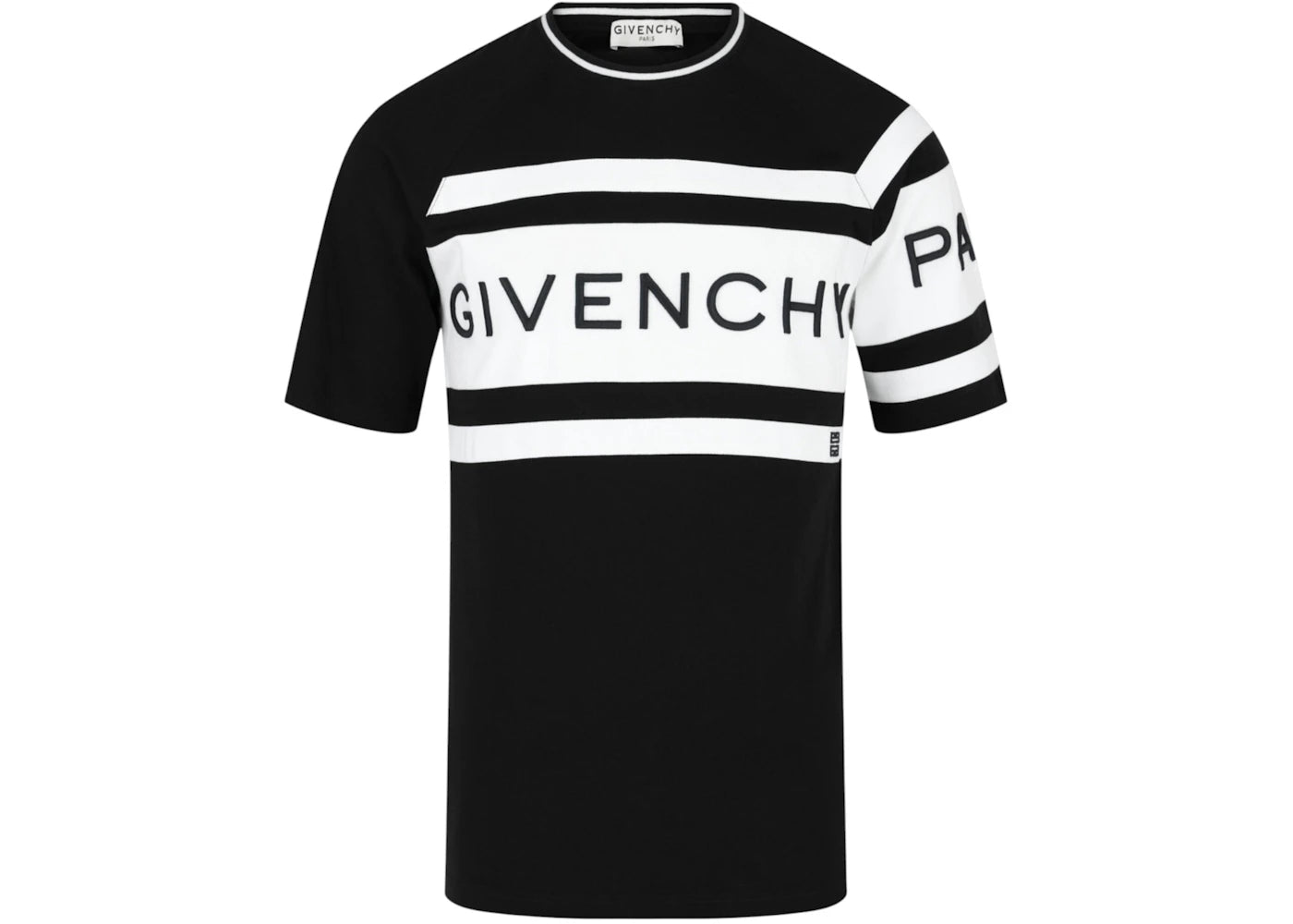 Givenchy Slim-Fit Embroidered Logo T-Shirt Black