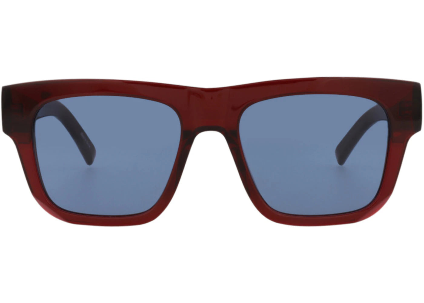 Givenchy Square-Frame Acetate Sunglasses Bordeaux Bordeaux Blue (GV40002U-52-69V)