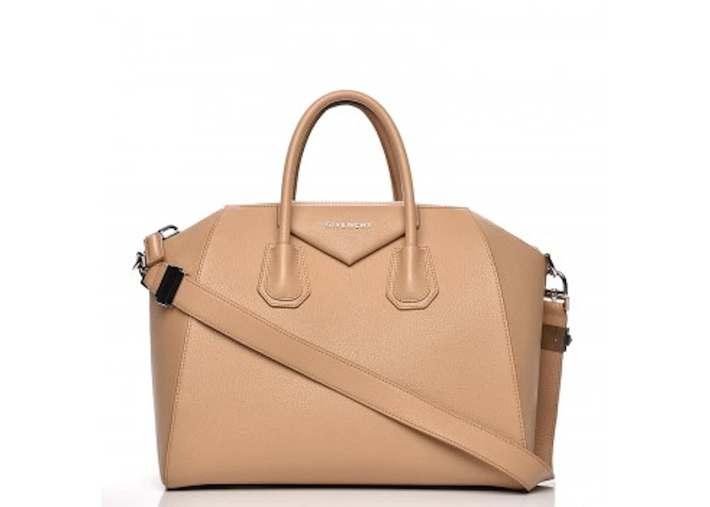 Givenchy Antigona Tote Sugar Goatskin Medium Nude