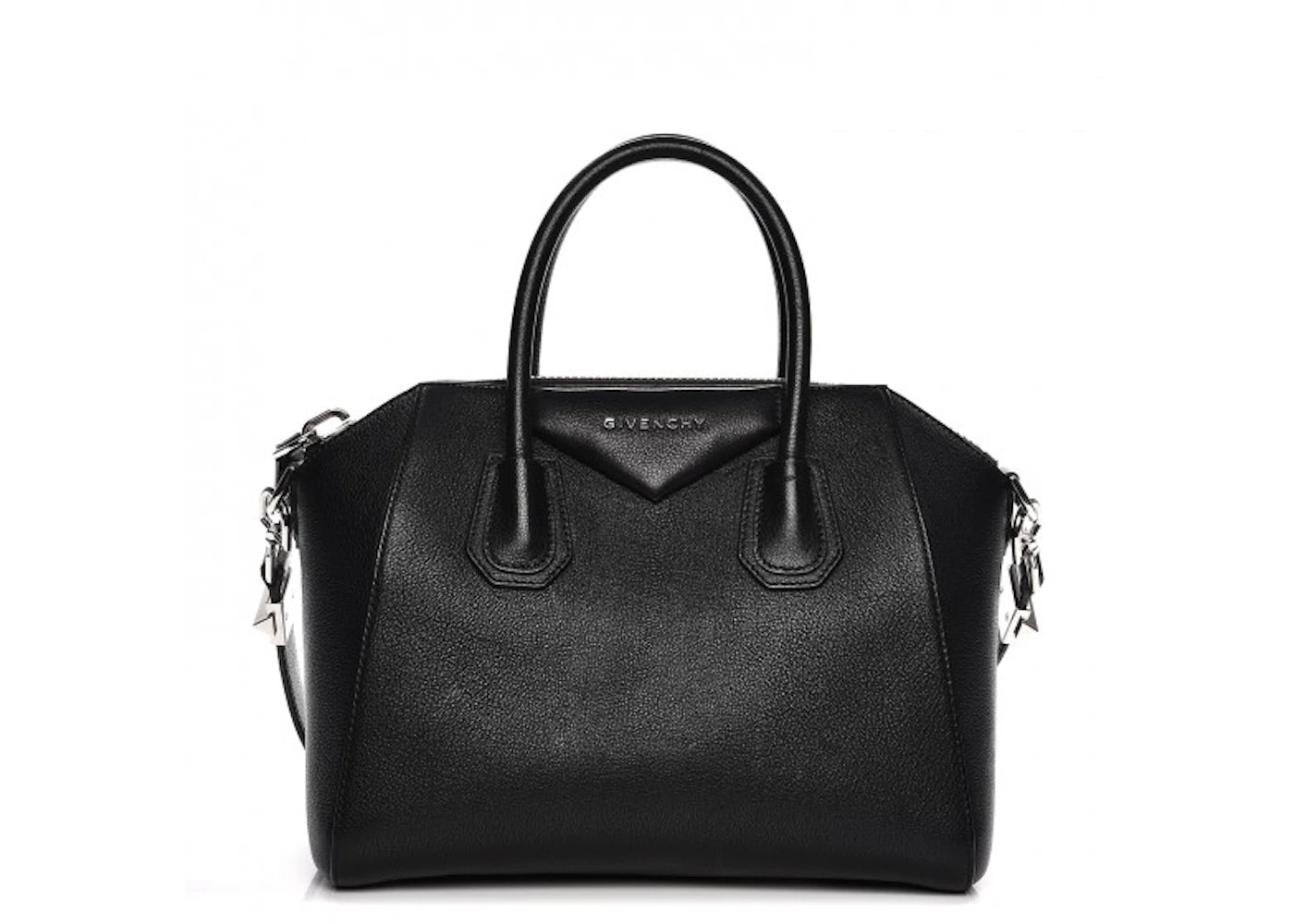 Givenchy Antigona Tote Sugar Goatskin Small Black