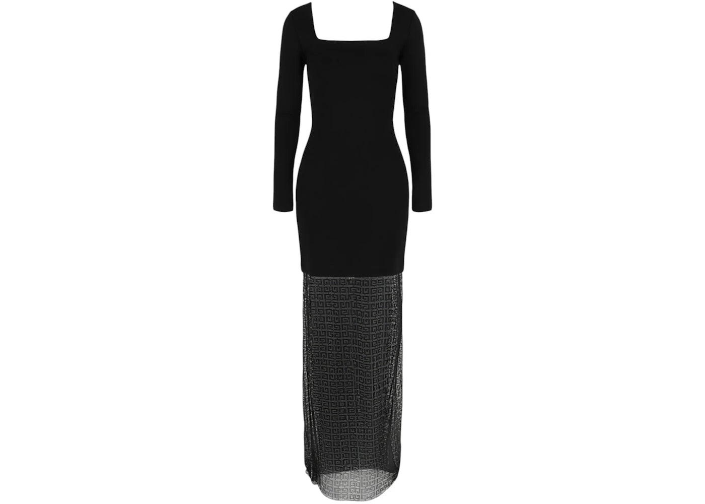 Givenchy Women's 4G Crystal-Embellished Dress Black