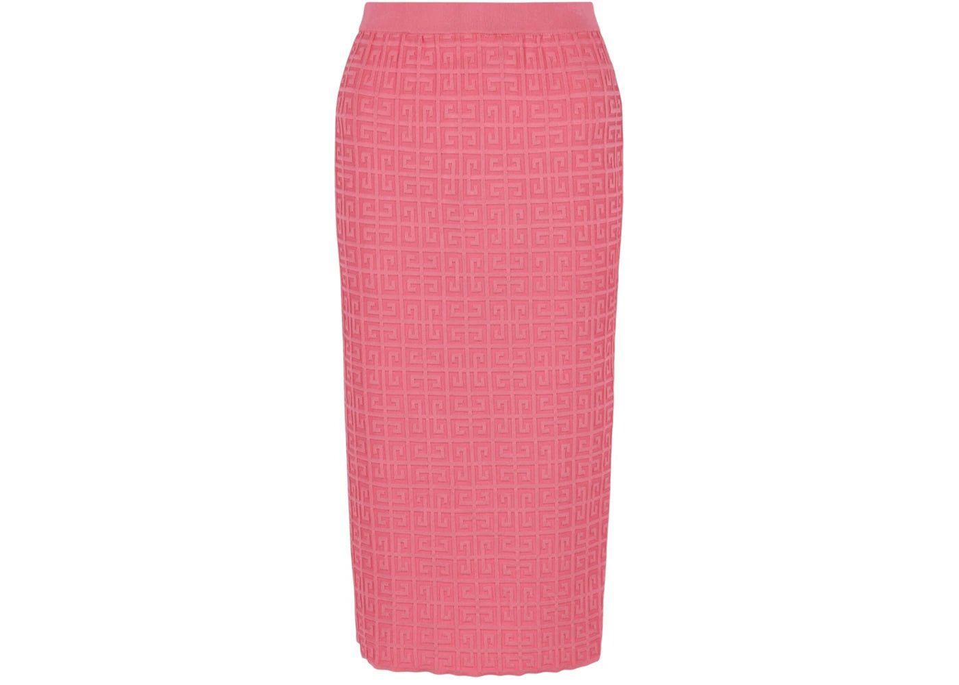 Givenchy Women's 4G Monogram Pencil Skirt Bright Pink