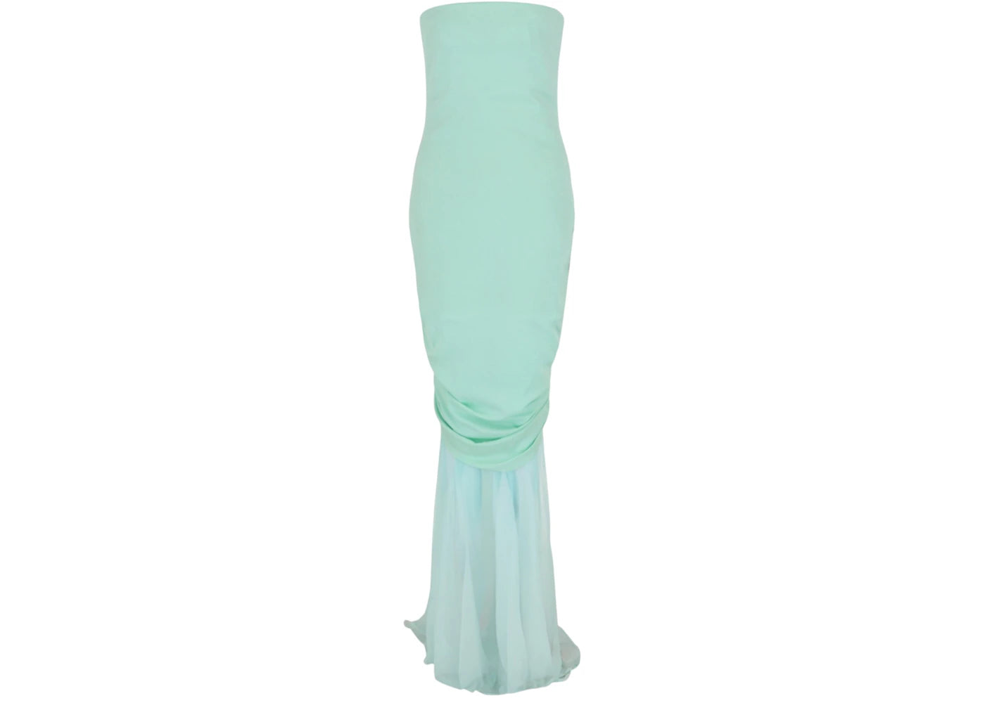 Givenchy Women's Bow Mermaid Gown Green Mint