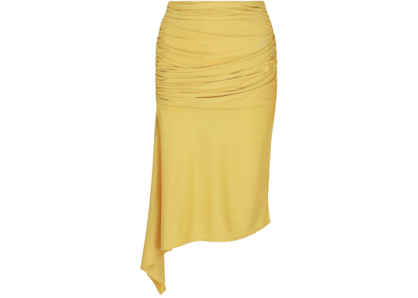 Givenchy Women's Draped Asymmetrical Skirt Banana