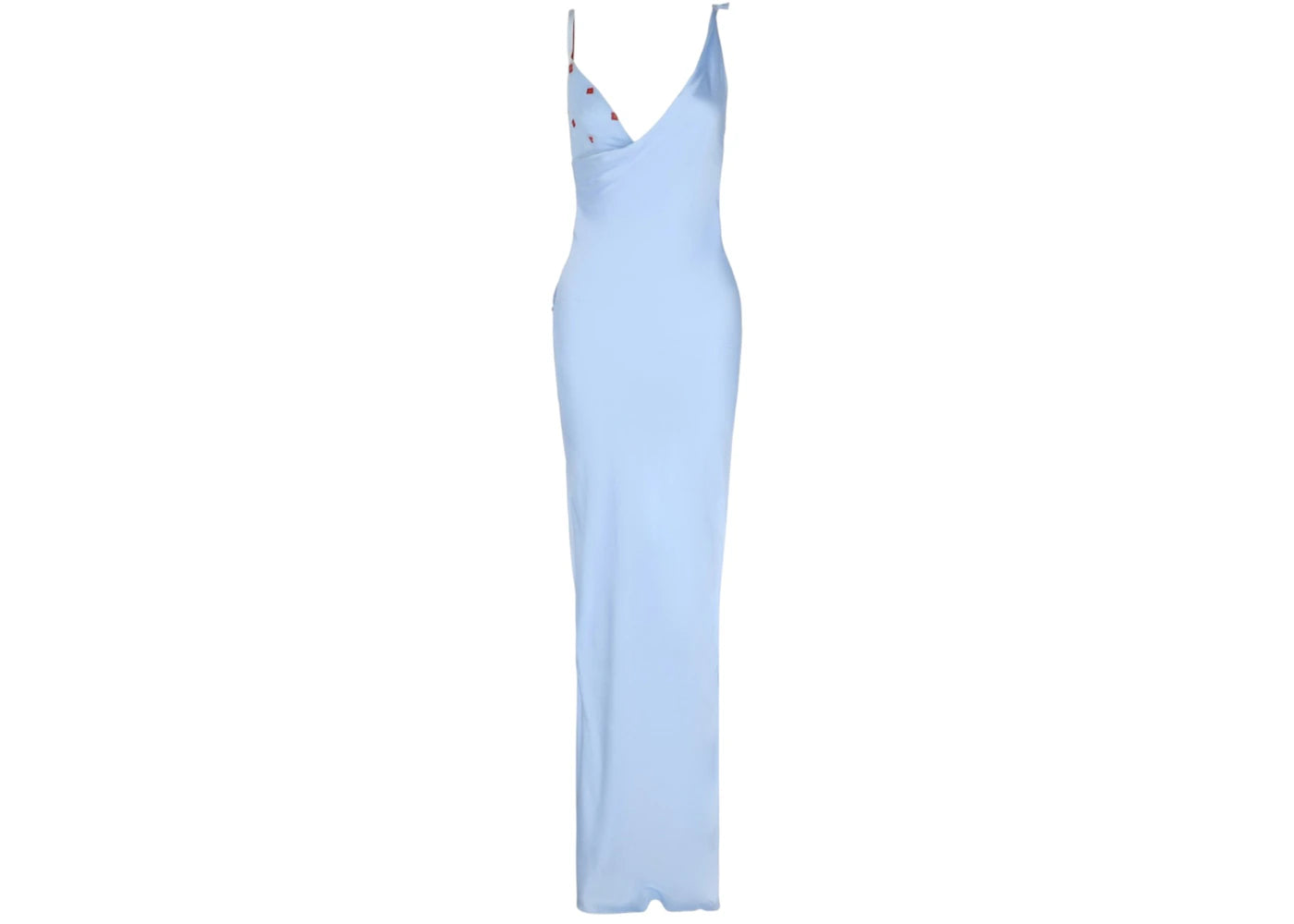 Givenchy Women's Draped Mesh 4G Gown Baby Blue