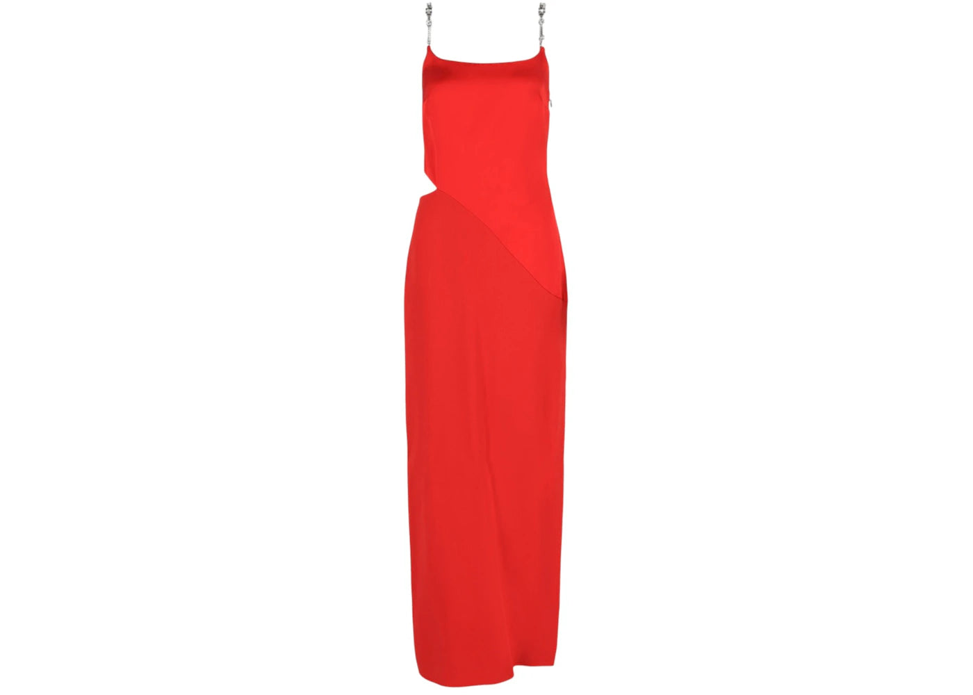 Givenchy Women's Embellished Cutout Gown Vermilion