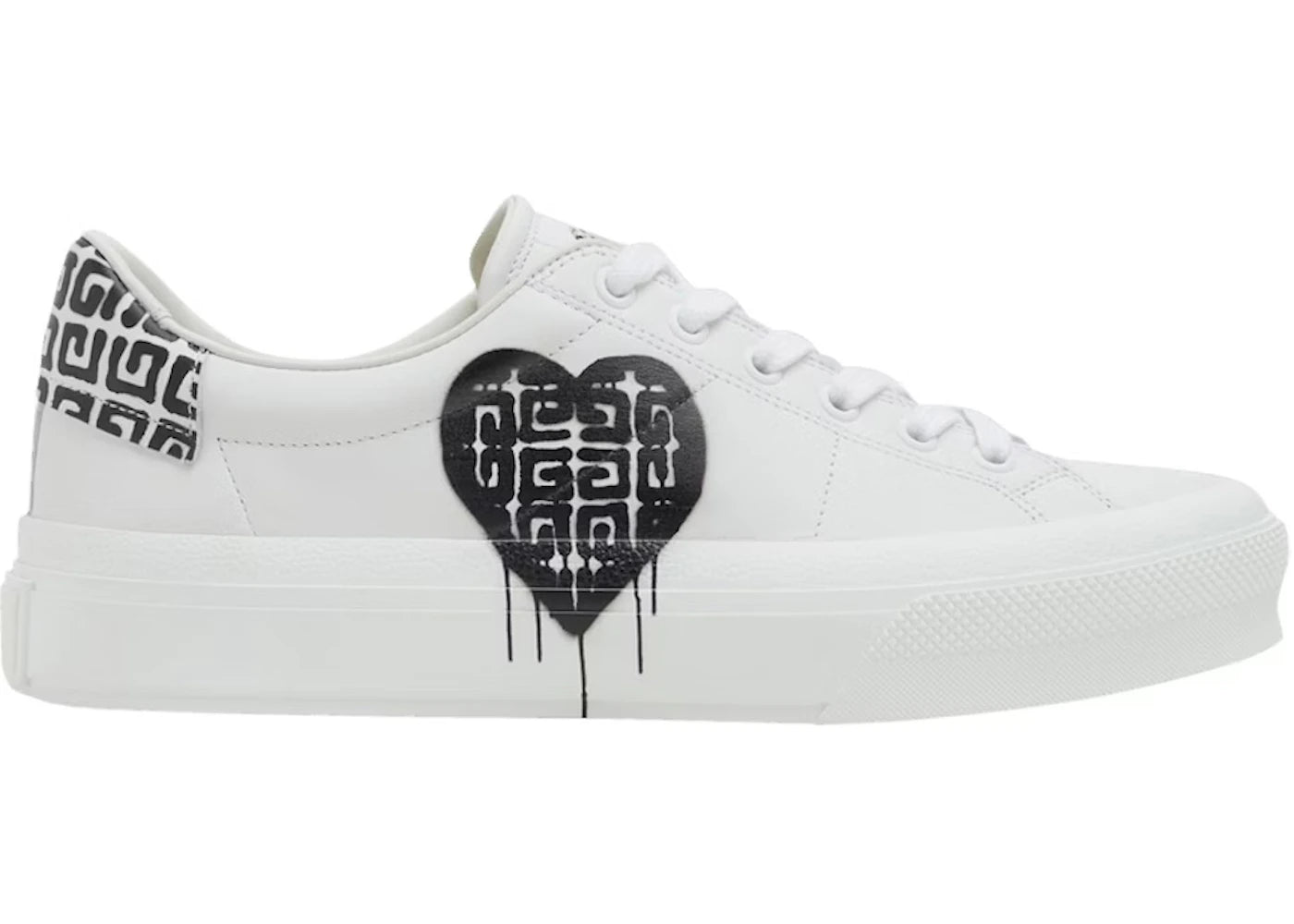 Givenchy x Chito City Heart 4G Tag Effect White Black (Women's)