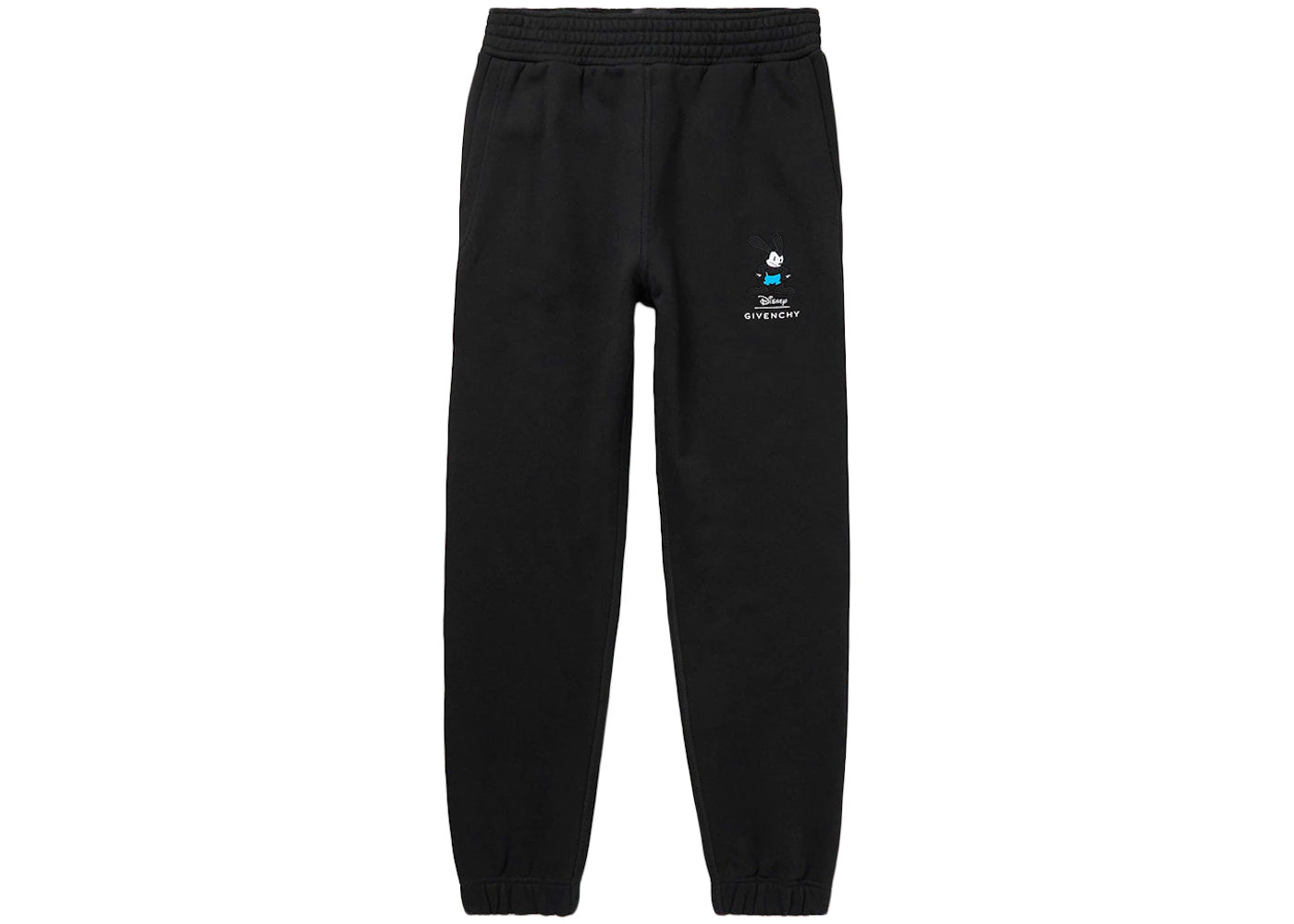Givenchy x Disney Oswald Tapered Embroidered Sweatpants Black