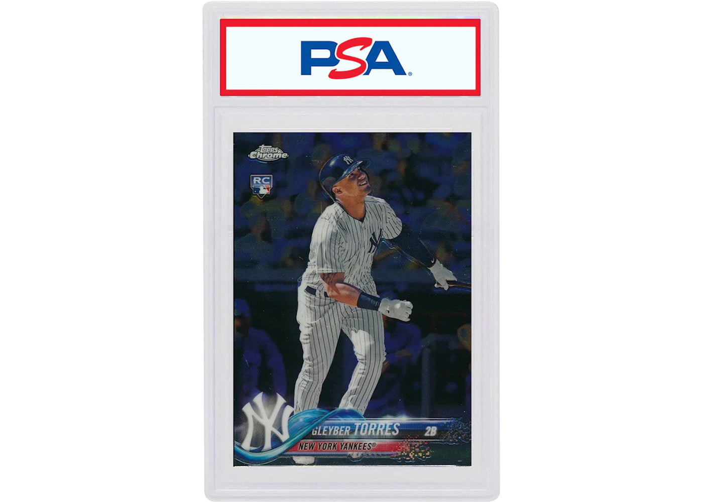 Gleyber Torres 2018 Topps Chrome Update Rookie #HMT9 (PSA or BGS Graded)