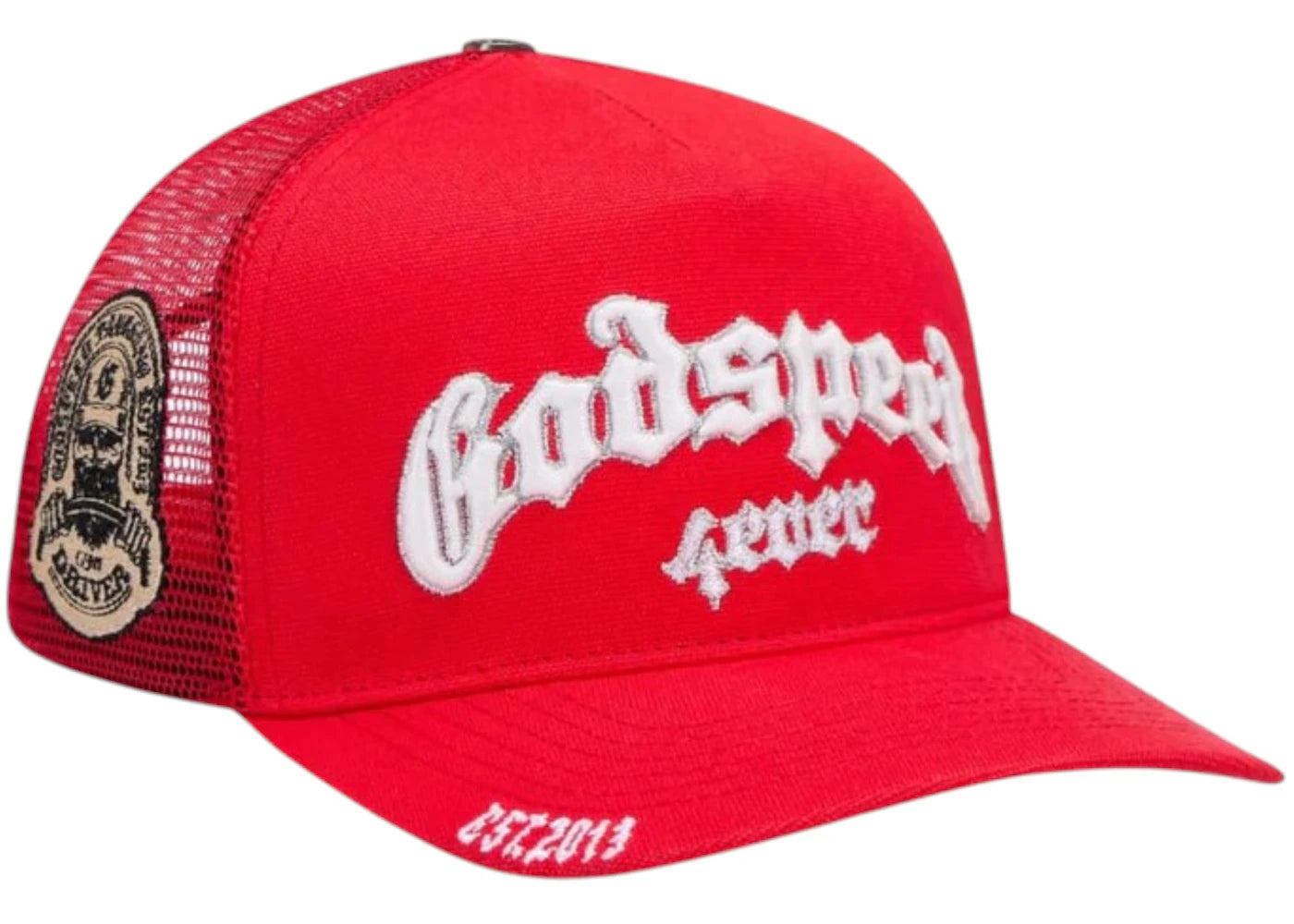 Godspeed GS Forever Trucker Hat Cherry