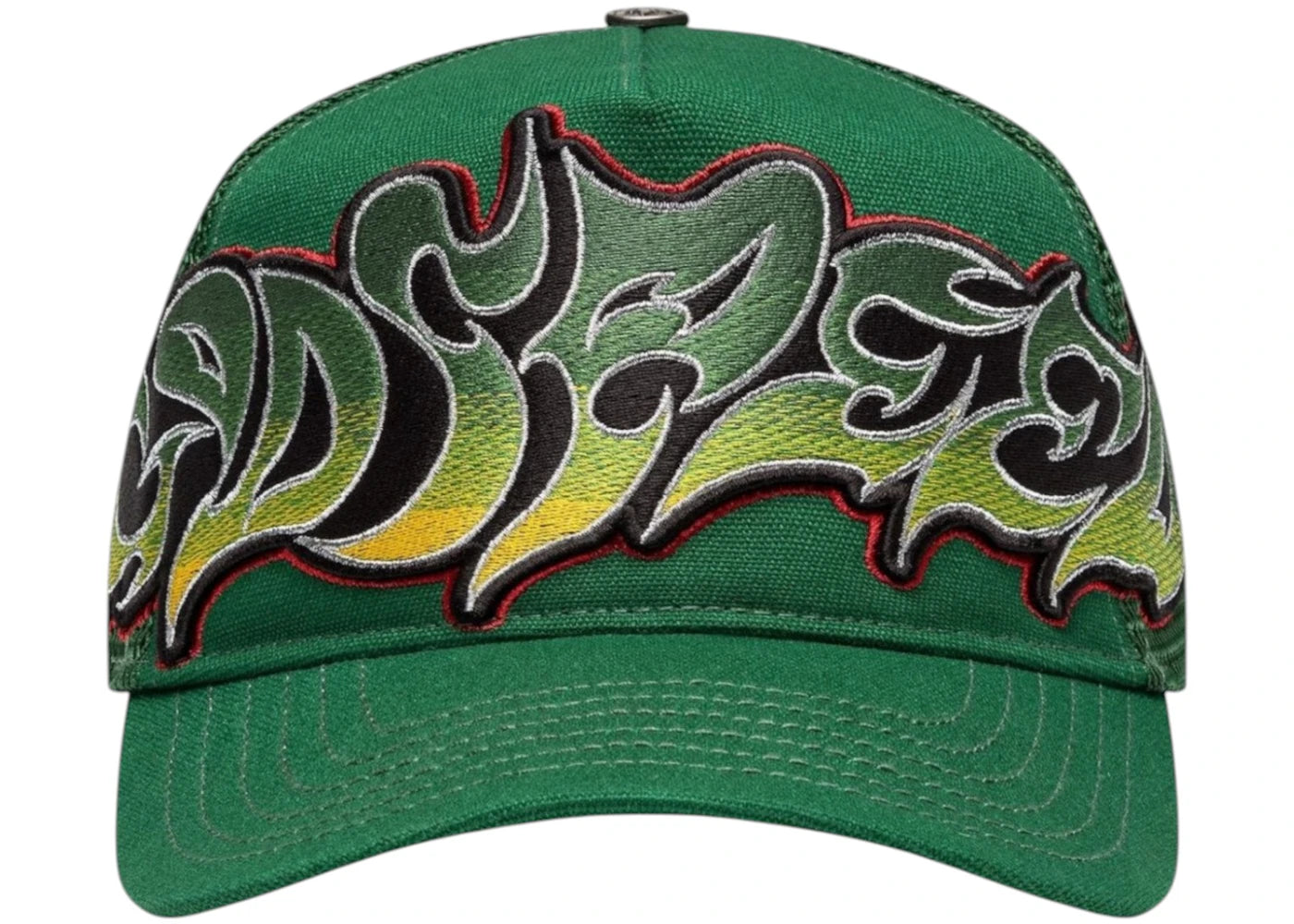Godspeed GS Neo Trucker Hat Green/Yellow/Red