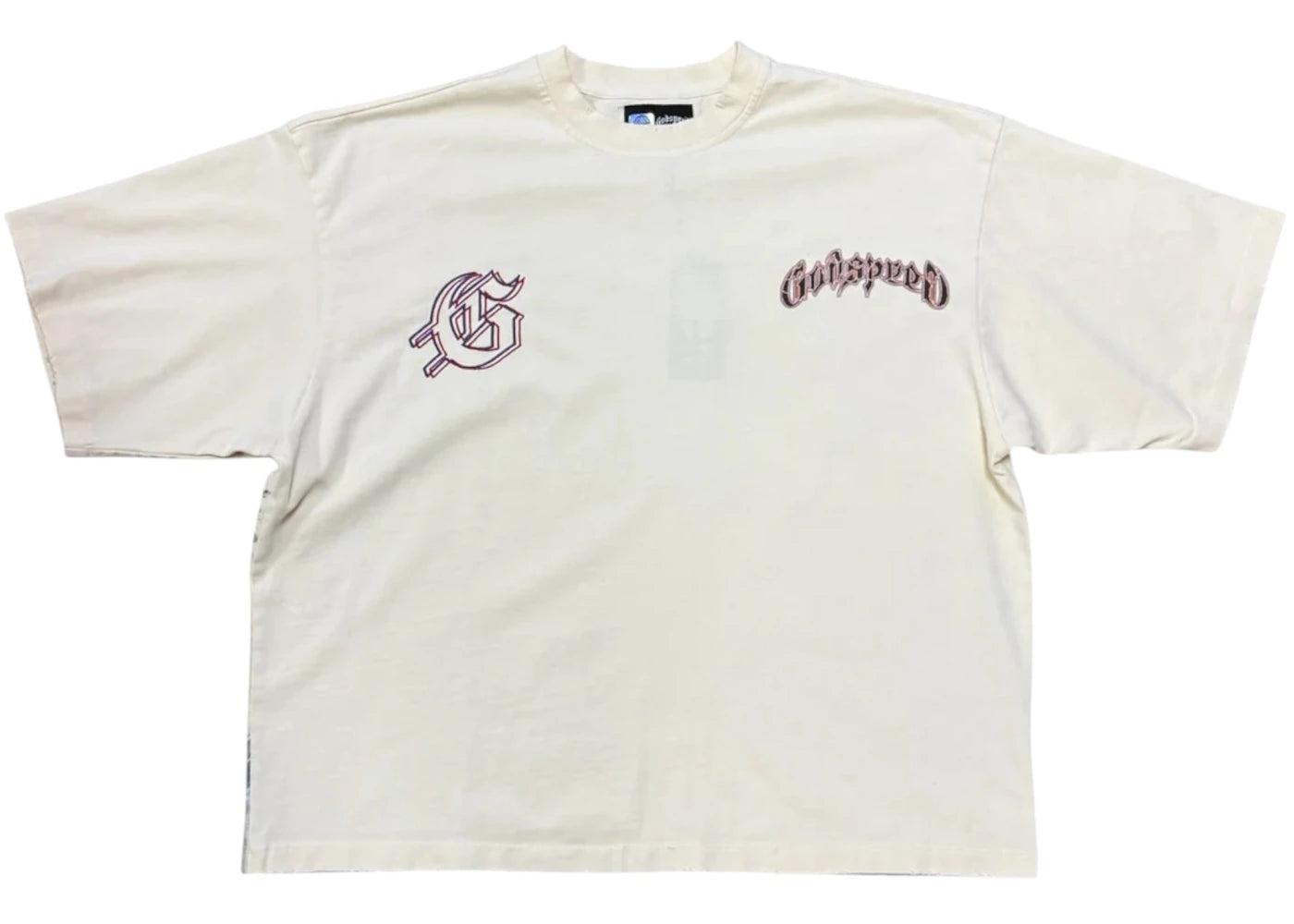 Godspeed GSPD Run Club T-shirt Bone