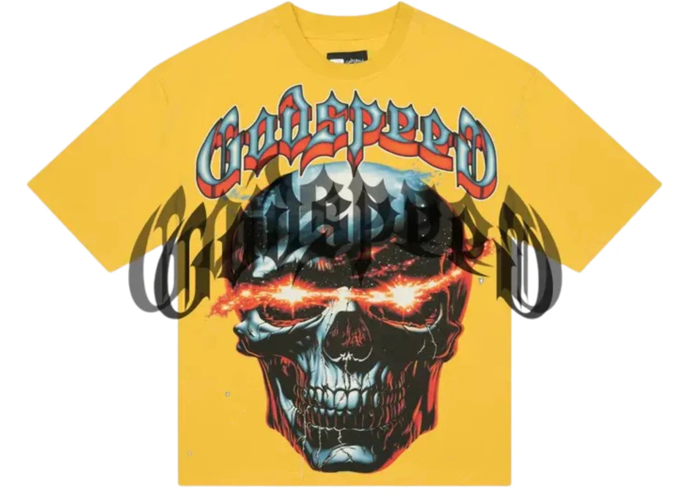 Godspeed Galaxsee T-shirt Yellow