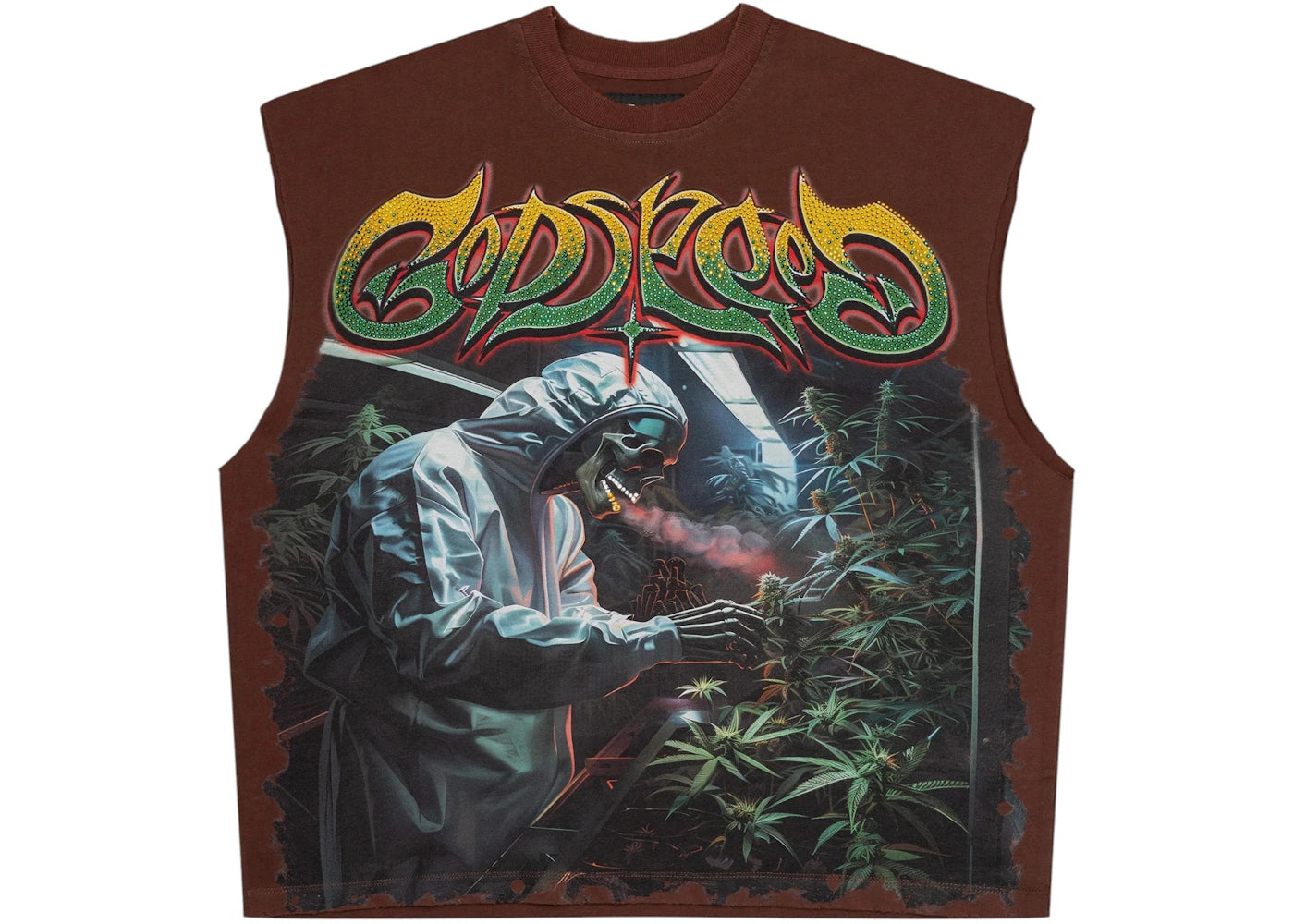 Godspeed Indoor VVS Sleeveless Shirt Brown