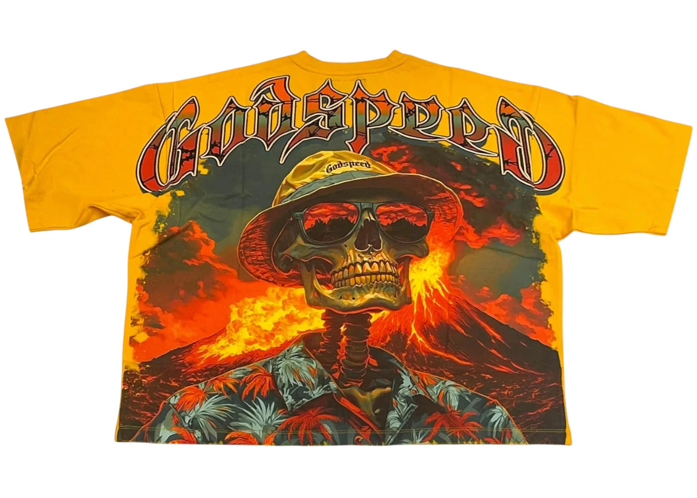Godspeed Natural Disaster T-shirt Canary