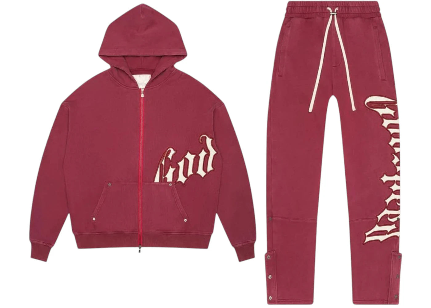 Godspeed OG Logo V2 Sweatsuit Burgundy