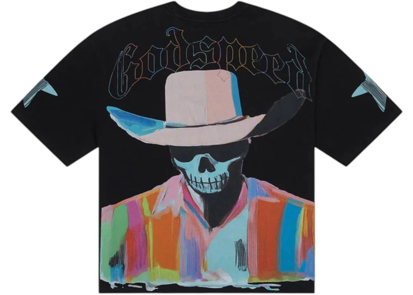 Godspeed Pastel Cowboy T-shirt Black Wash