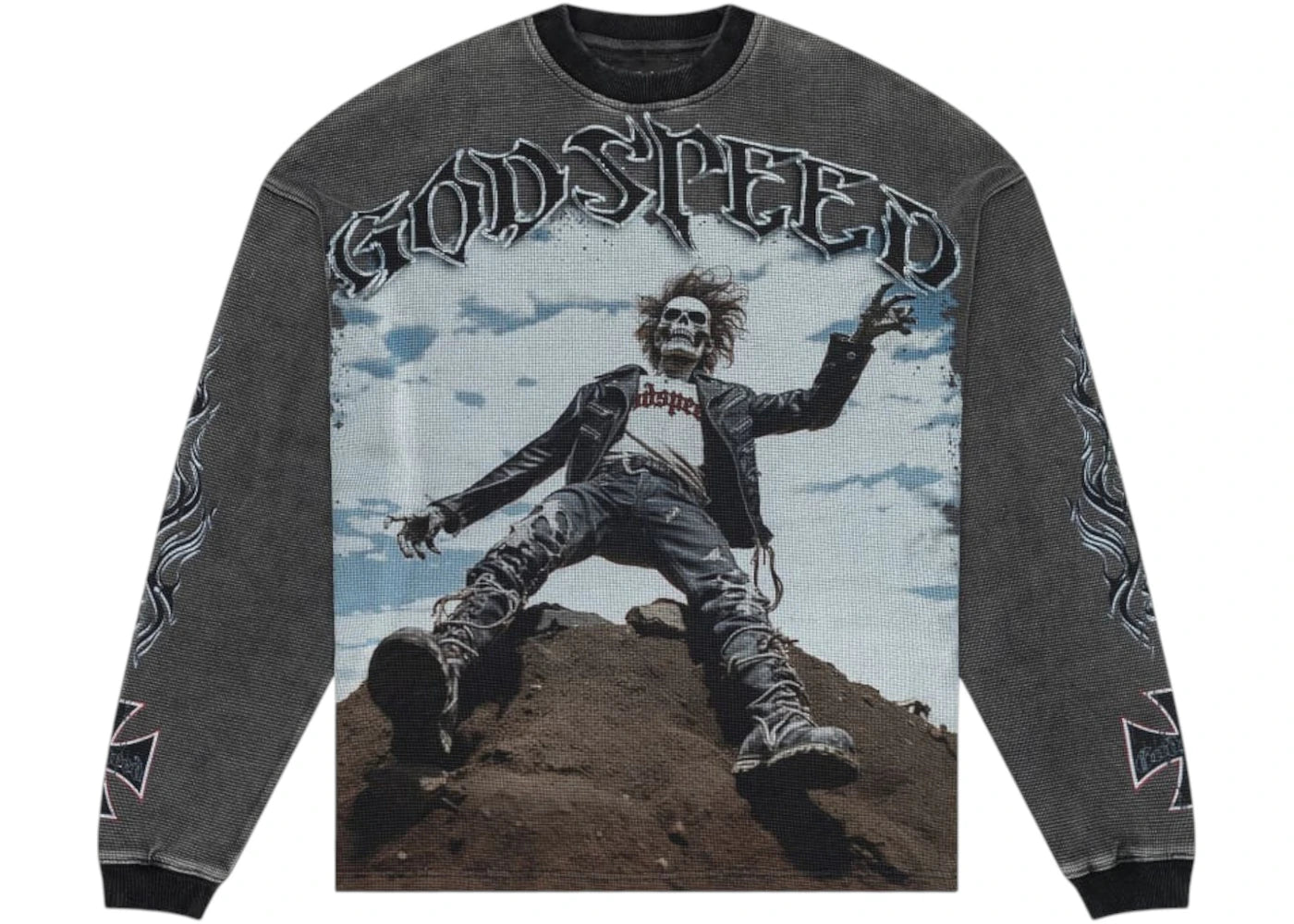 Godspeed Rocker L/S Thermal Grey Wash