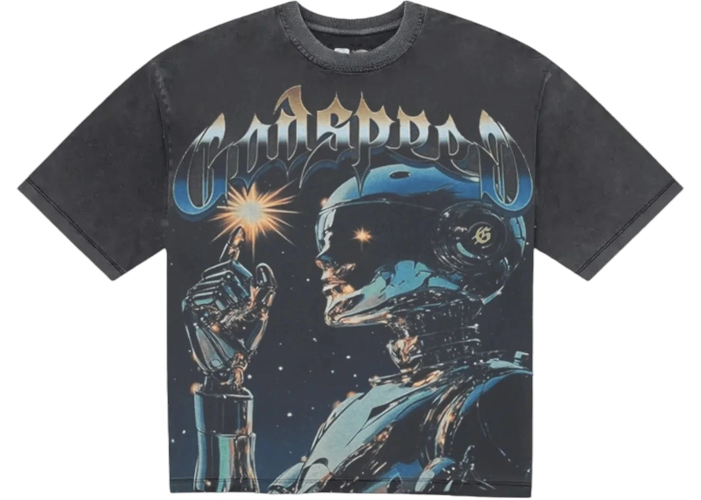 Godspeed Sputnik Moment T-shirt Grey