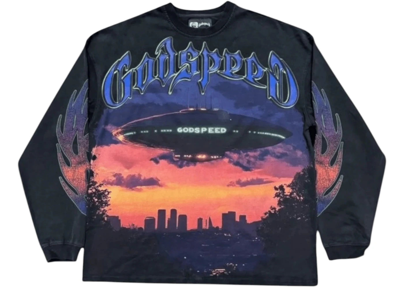 Godspeed U.A.P L/S T-Shirt Black Wash
