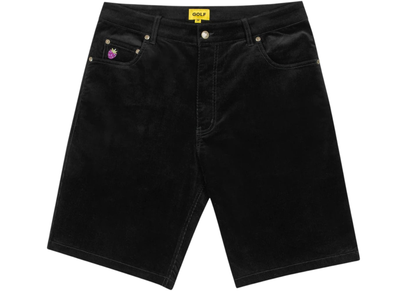 Golf Wang Tyler The Creator Blackberry Cord Short Black