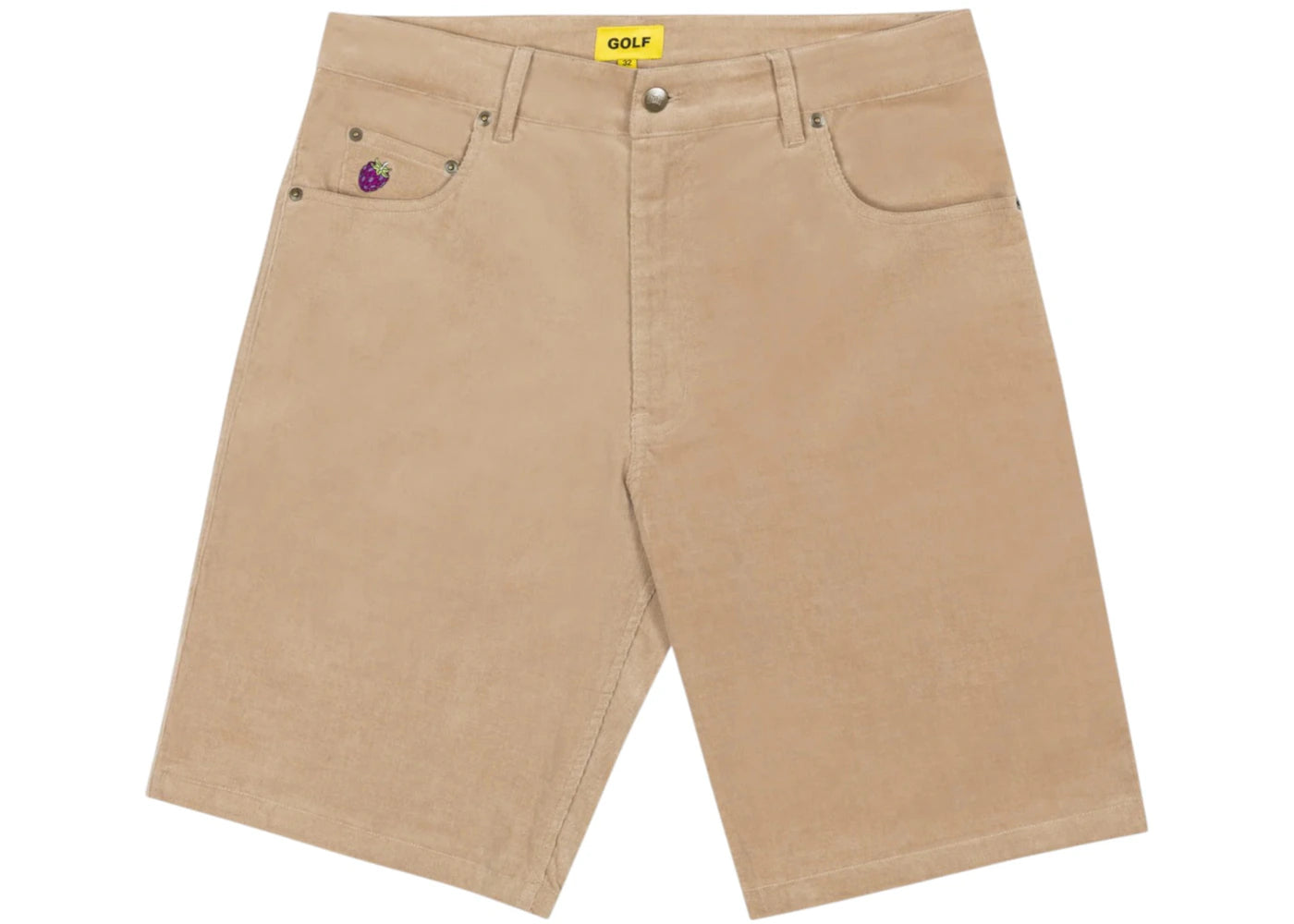 Golf Wang Tyler The Creator Blackberry Cord Short Brown