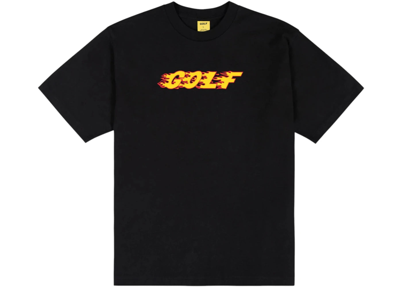 Golf Wang Tyler The Creator Inferno Logo Tee Black