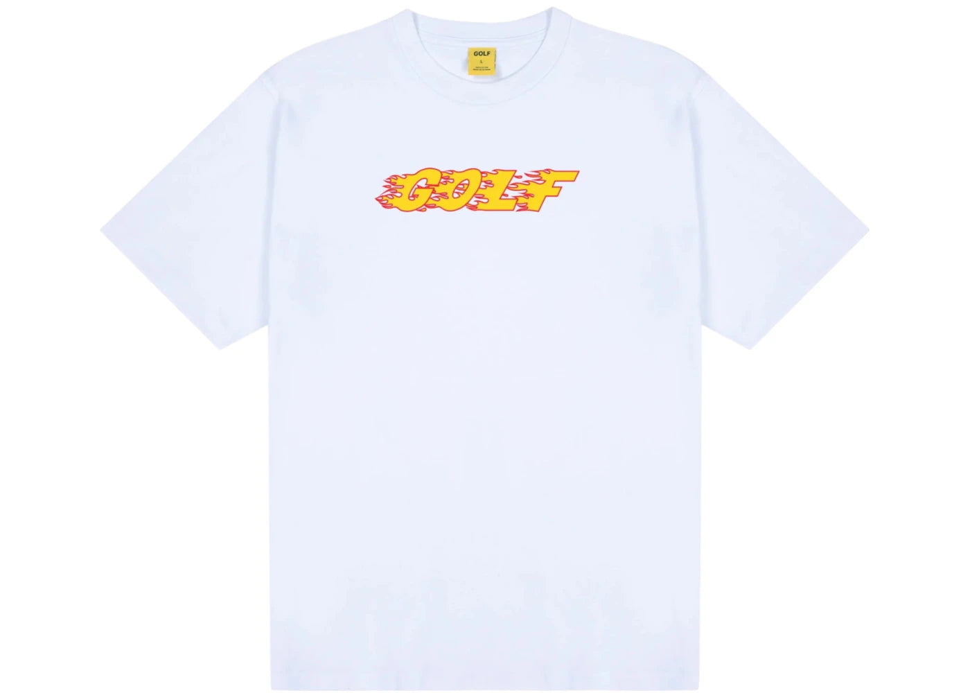 Golf Wang Tyler The Creator Inferno Logo Tee White