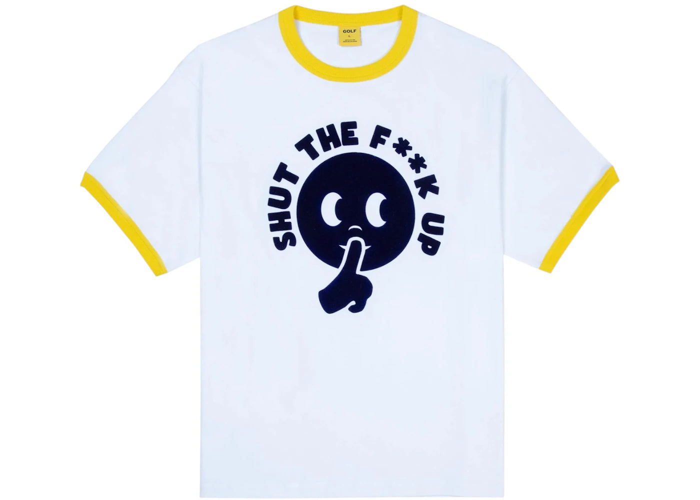 Golf Wang Tyler The Creator STFU Ringer Tee White