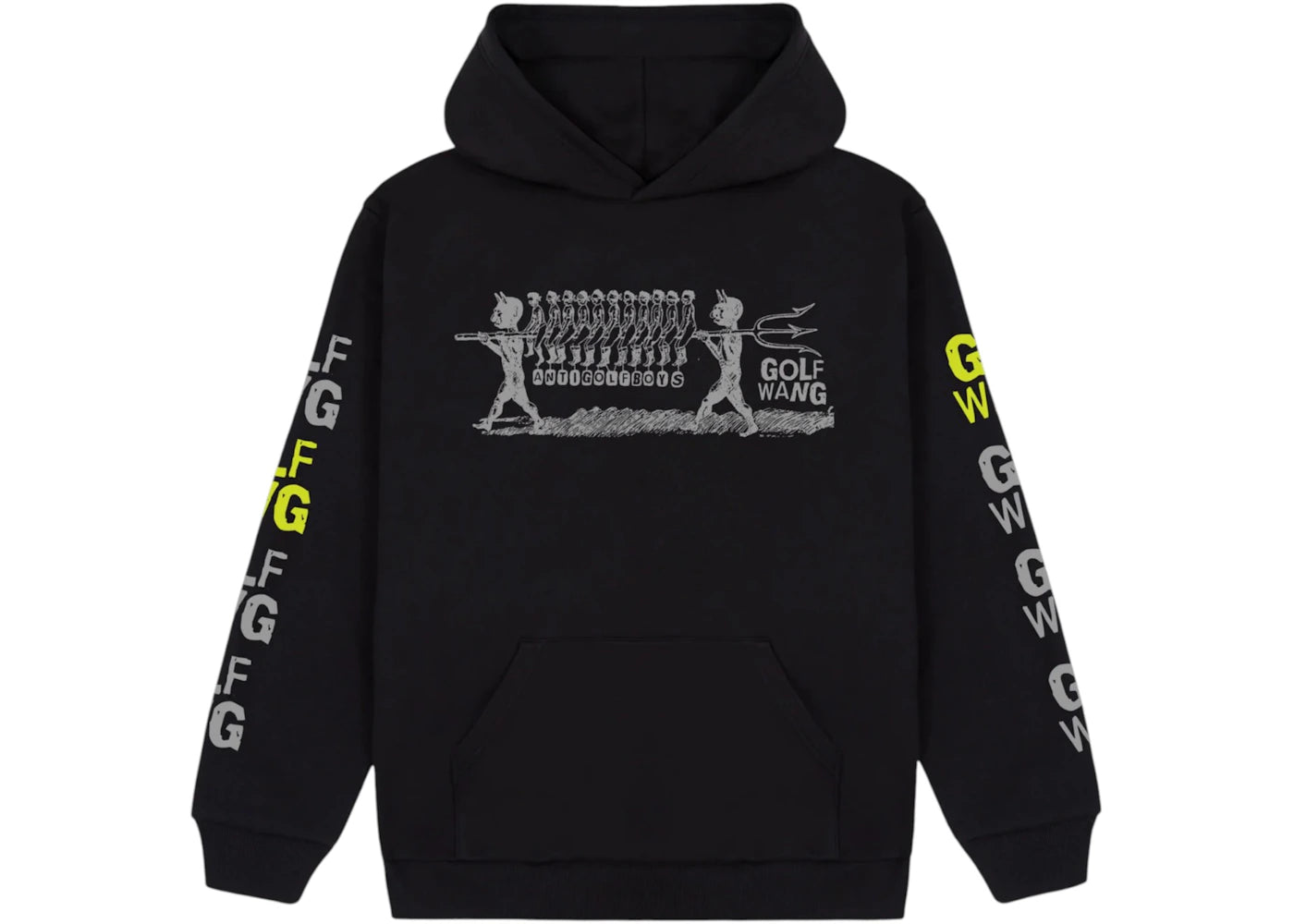 Golf Wang Tyler The Creator Sacrifice Hoodie Black