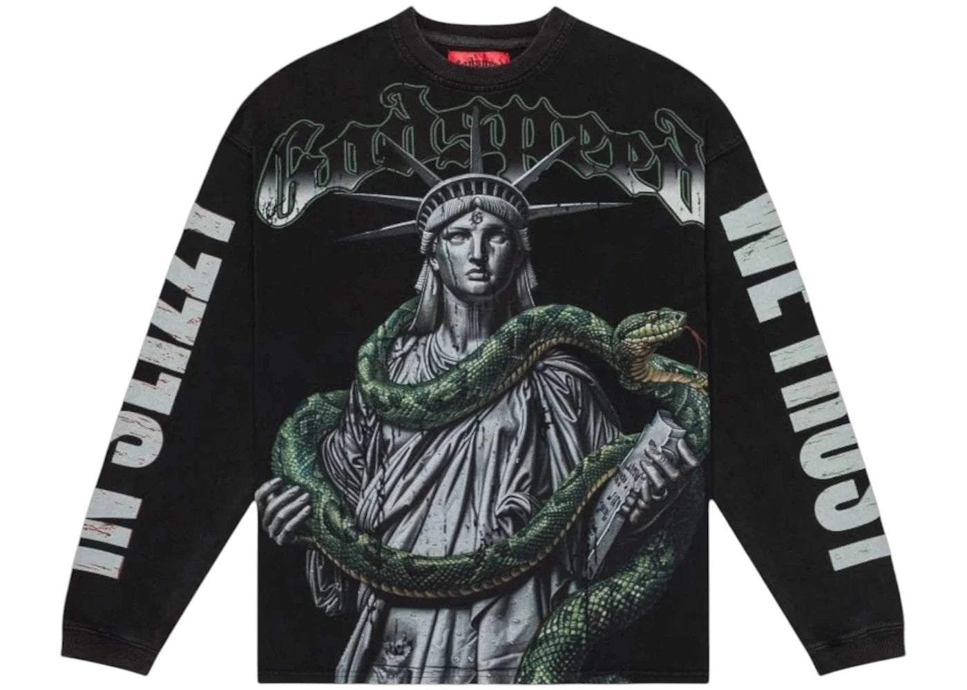 Godspeed Top 5 Slizzy L/S Boom T-shirt Black