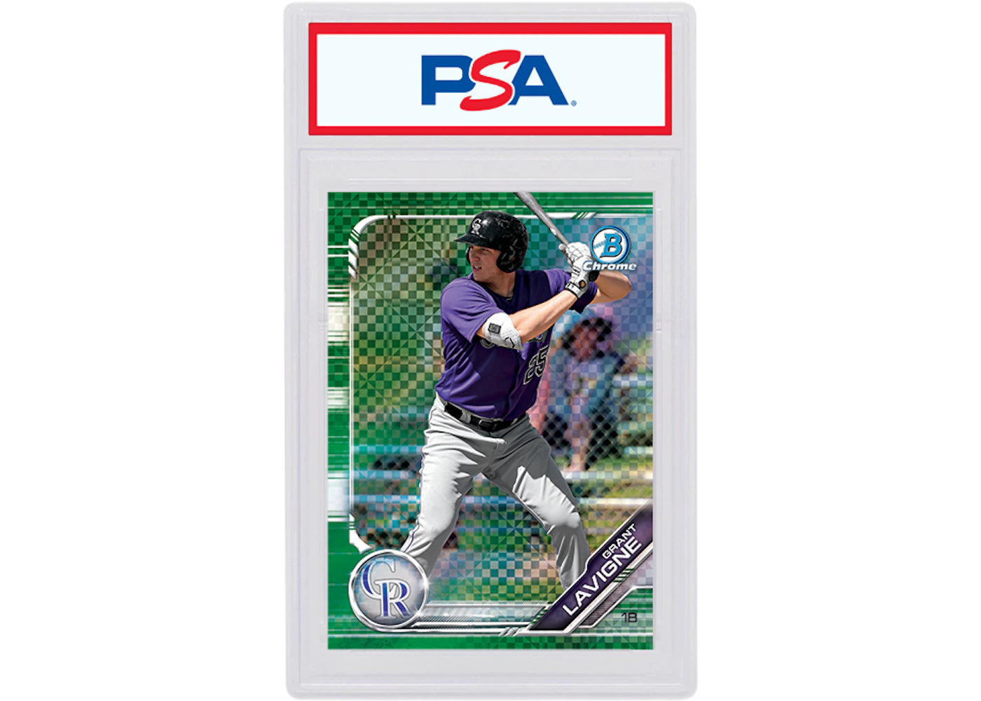 Grant Lavigne 2019 Bowman Chrome X Green X-Fractor /31 BCP-226 (PSA or BGS Graded)